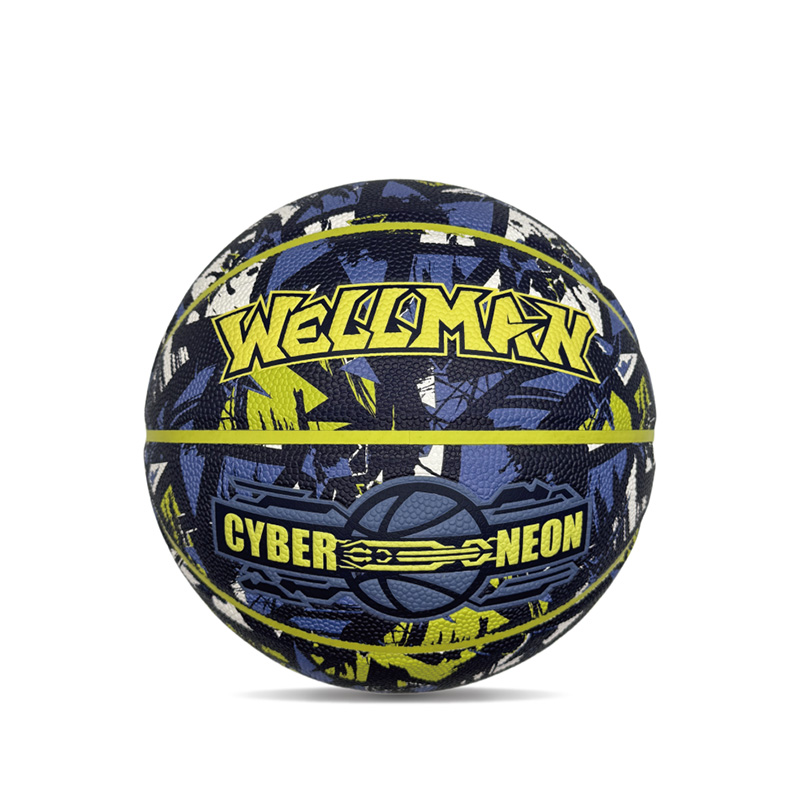 Personlig anpassad Pop Cyberpunk Printed PU Sports/Present Basketball Ball Storlek 7