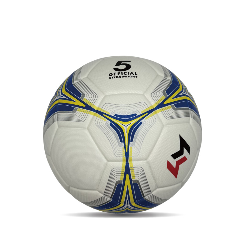Diamond Pu Leather Professional Soccer Ball Officiell storlek 5 Anpassad färgglad unisex Hållbar träningsfotboll