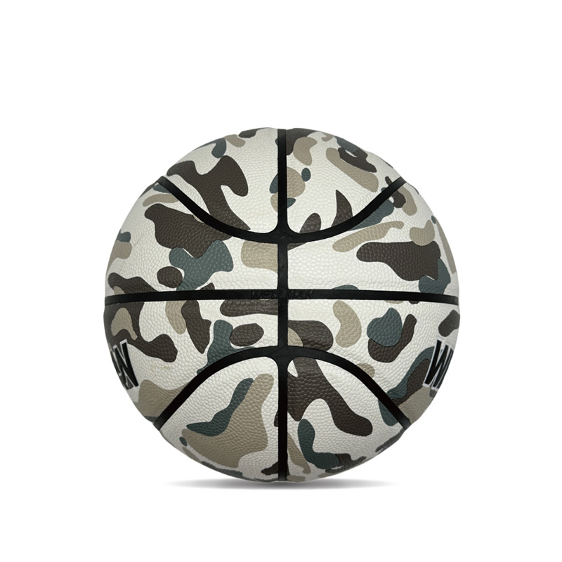 Inomhus/utomhus hygroskopicitet PU Färgglad tryckt sportbasketboll