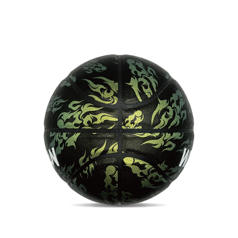 Inomhus/utomhus hygroskopicitet PU Färgglad tryckt sportbasketboll