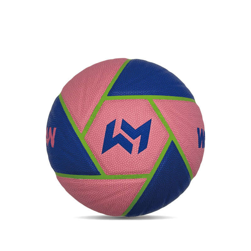 Individuellt utformad specialformad inomhus utomhusutbildning fuktbsorberande PU basketball