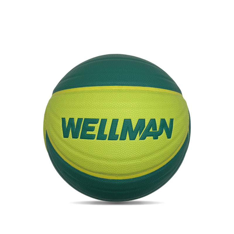 Individuellt utformad specialformad inomhus utomhusutbildning fuktbsorberande PU basketball