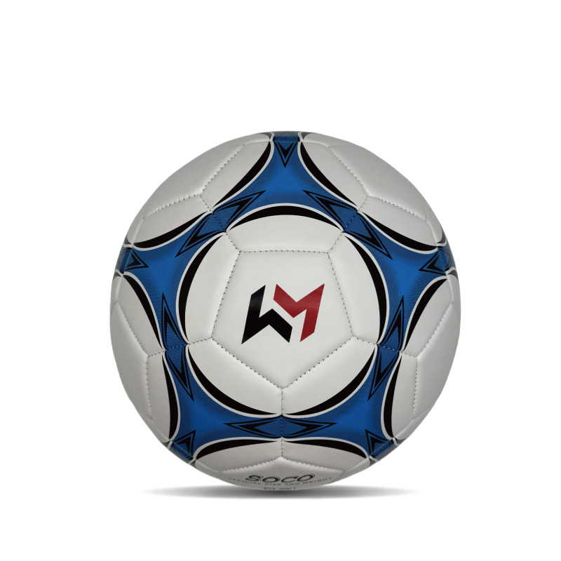 Mjuk och säker PVC fotbollsspel tränar träning fotboll fotboll boll storlek 5 för vuxna och barn