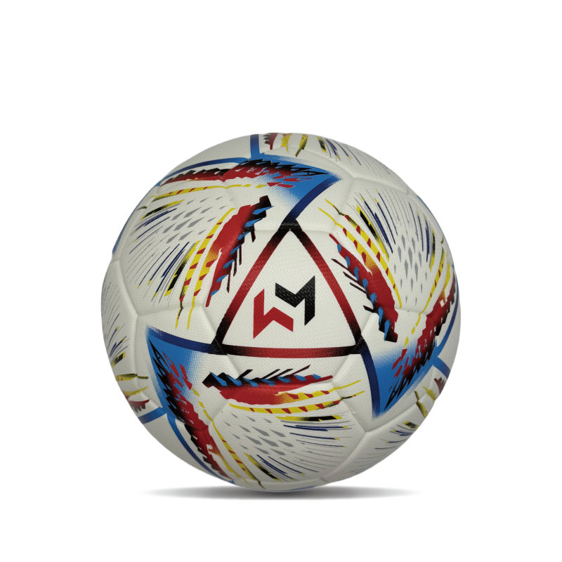 Diamond Pu Leather Professional Soccer Ball Officiell storlek 5 Anpassad färgglad unisex Hållbar träningsfotboll