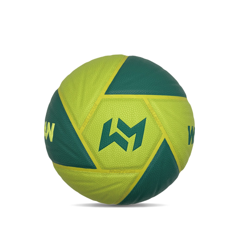 Individuellt utformad specialformad inomhus utomhusutbildning fuktbsorberande PU basketball