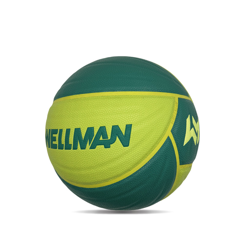 Individuellt utformad specialformad inomhus utomhusutbildning fuktbsorberande PU basketball