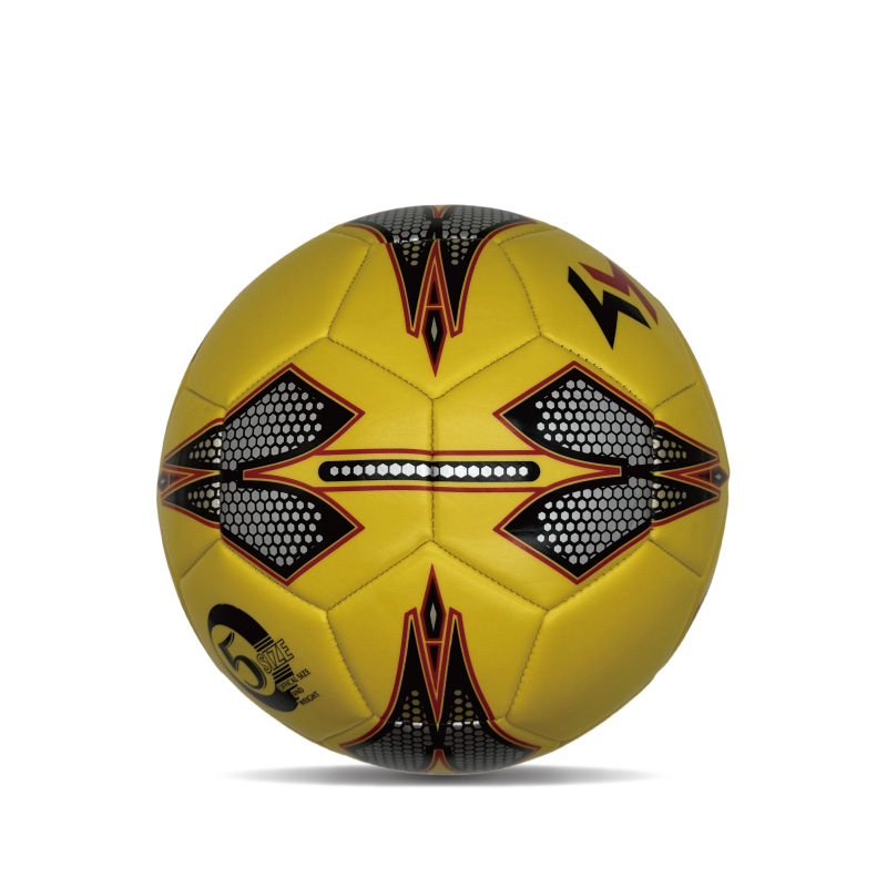 Mjuk och säker PVC fotbollsspel tränar träning fotboll fotboll boll storlek 5 för vuxna och barn