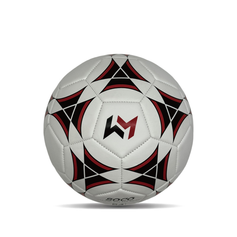 Hållbart mjukt omslag PVC Football Ball Custom Soccer Ball Officiell standardstorlek 4