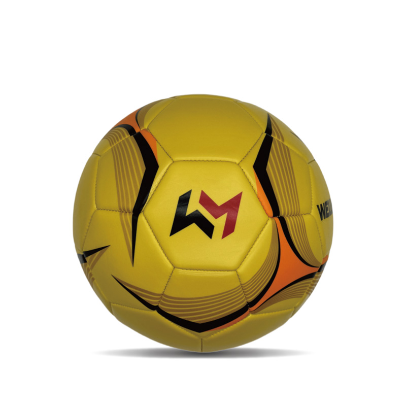 Hållbart mjukt omslag PVC Football Ball Custom Soccer Ball Officiell standardstorlek 4