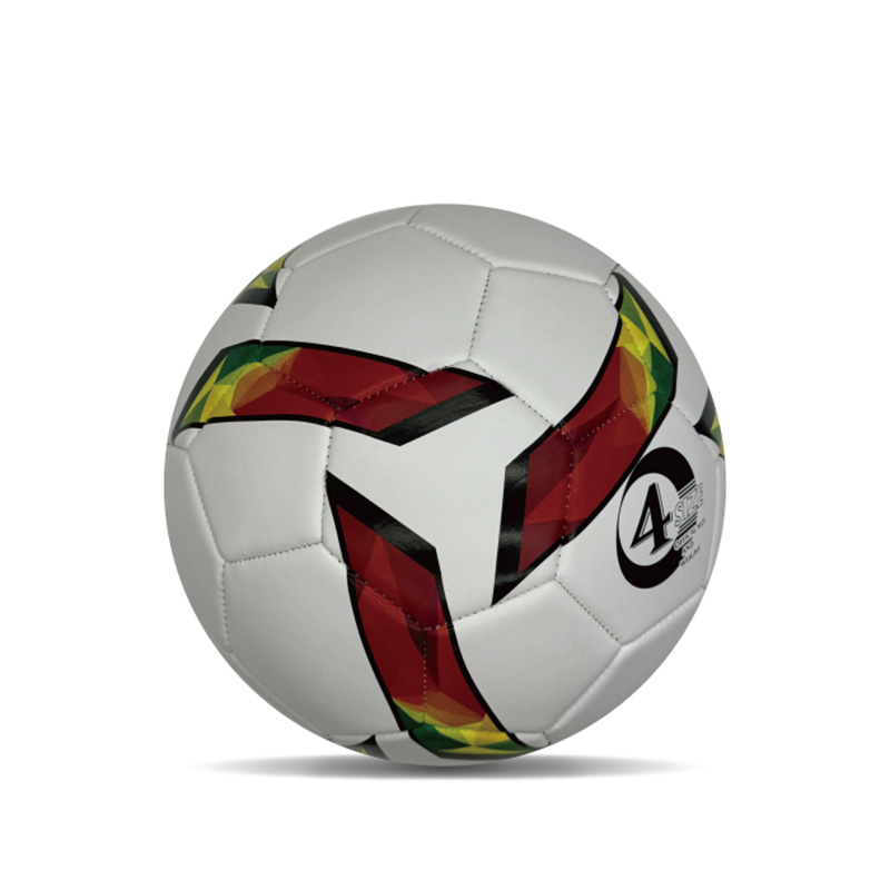 Hållbart mjukt omslag PVC Football Ball Custom Soccer Ball Officiell standardstorlek 4