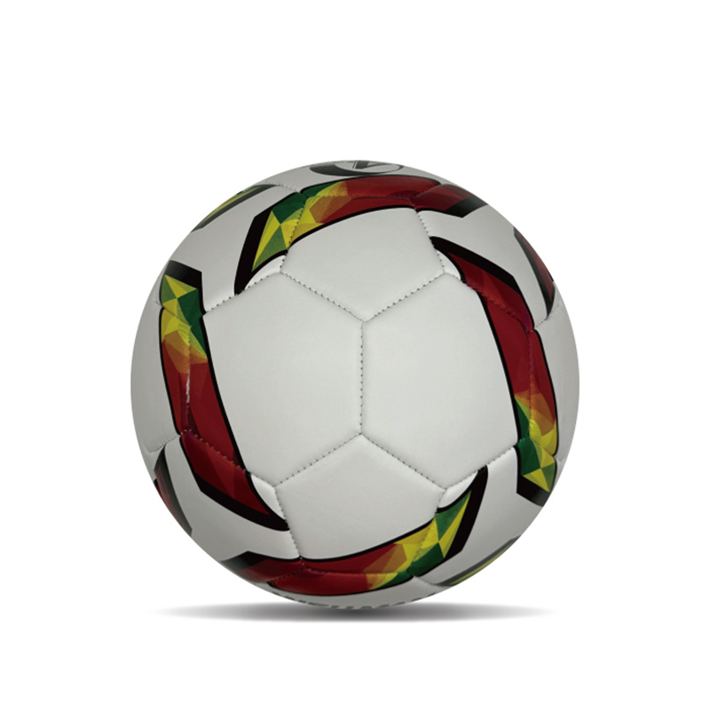 Hållbart mjukt omslag PVC Football Ball Custom Soccer Ball Officiell standardstorlek 4