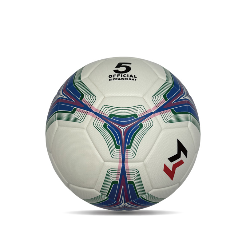 Diamond Pu Leather Professional Soccer Ball Officiell storlek 5 Anpassad färgglad unisex Hållbar träningsfotboll