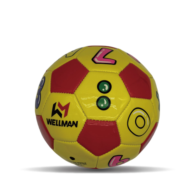 Maskin sömnad PVC Mini Football Soccer Ball Storlek 2 för flickor pojkar barn