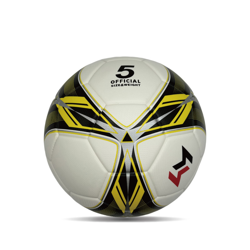 Diamond Pu Leather Professional Soccer Ball Officiell storlek 5 Anpassad färgglad unisex Hållbar träningsfotboll