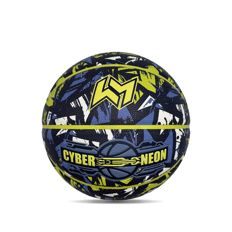 Personlig anpassad Pop Cyberpunk Printed PU Sports/Present Basketball Ball Storlek 7