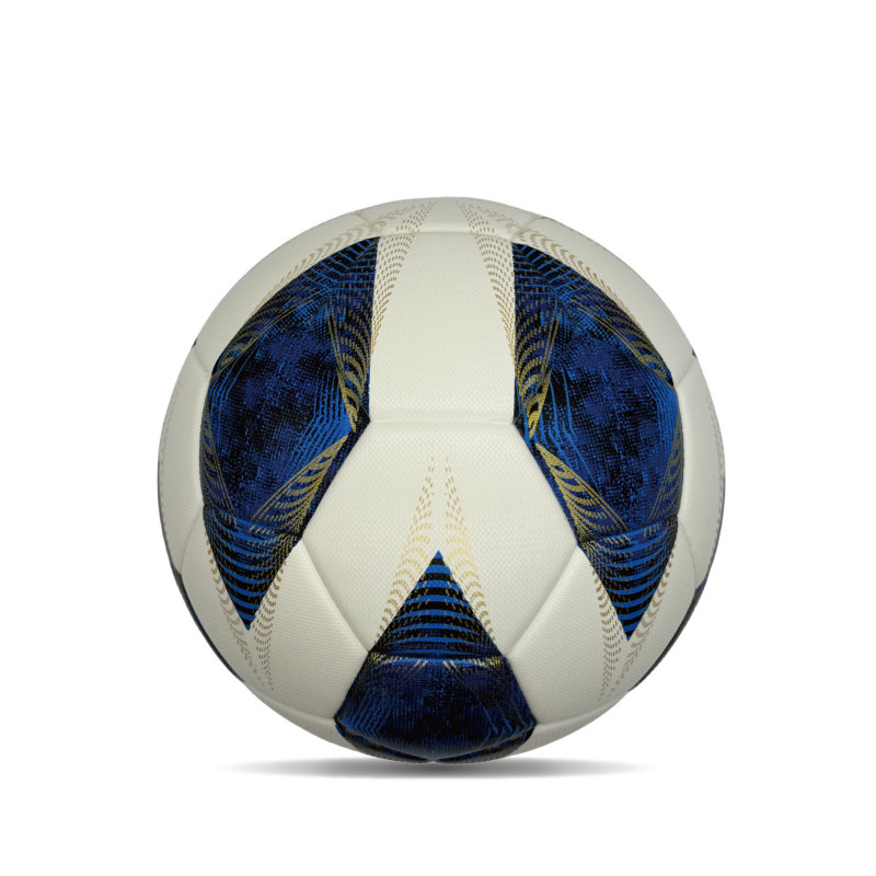Diamond Pu Leather Professional Soccer Ball Officiell storlek 5 Anpassad färgglad unisex Hållbar träningsfotboll