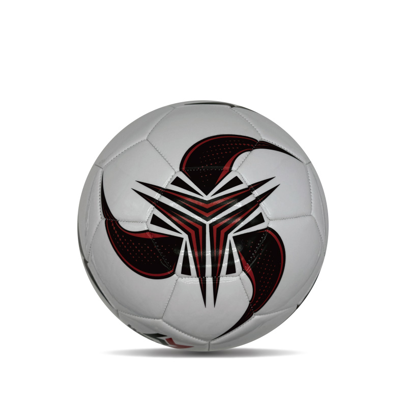 Hållbar PVC Size 4 Youth Soccer Ball Print Logo Training Football Ball för barn och vuxna