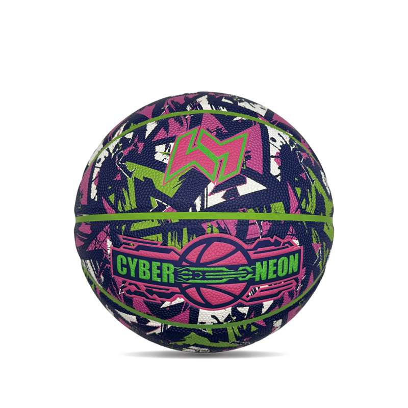 Personlig anpassad Pop Cyberpunk Printed PU Sports/Present Basketball Ball Storlek 7