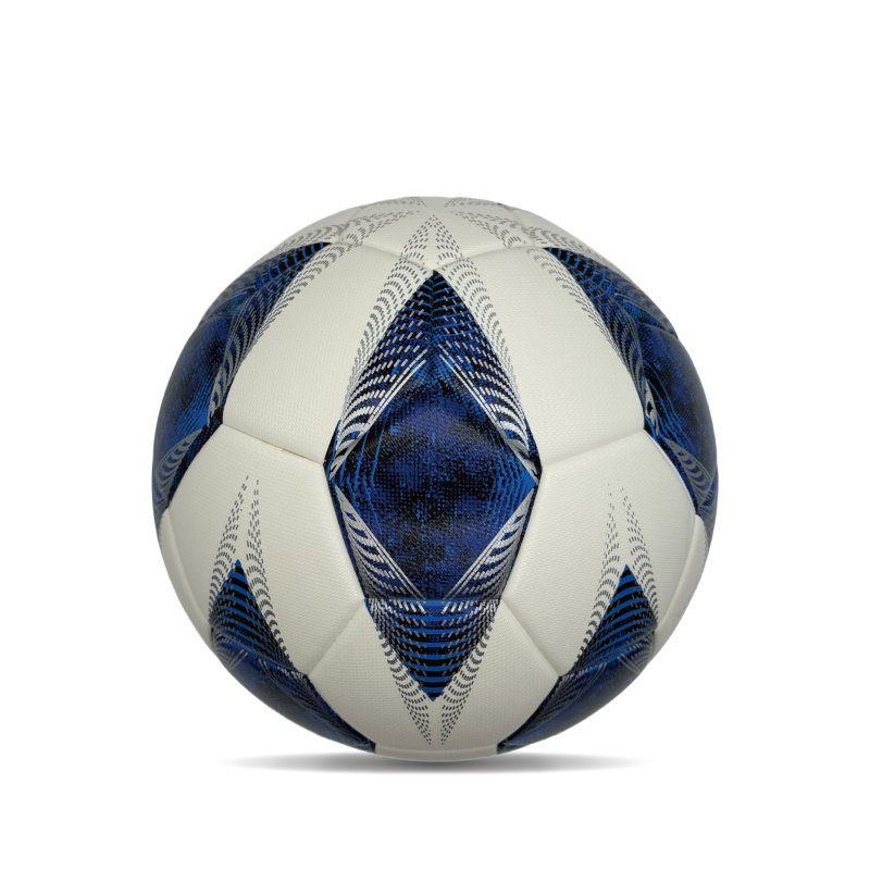 Diamond Pu Leather Professional Soccer Ball Officiell storlek 5 Anpassad färgglad unisex Hållbar träningsfotboll