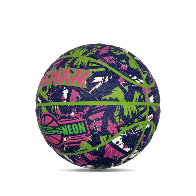 Personlig anpassad Pop Cyberpunk Printed PU Sports/Present Basketball Ball Storlek 7