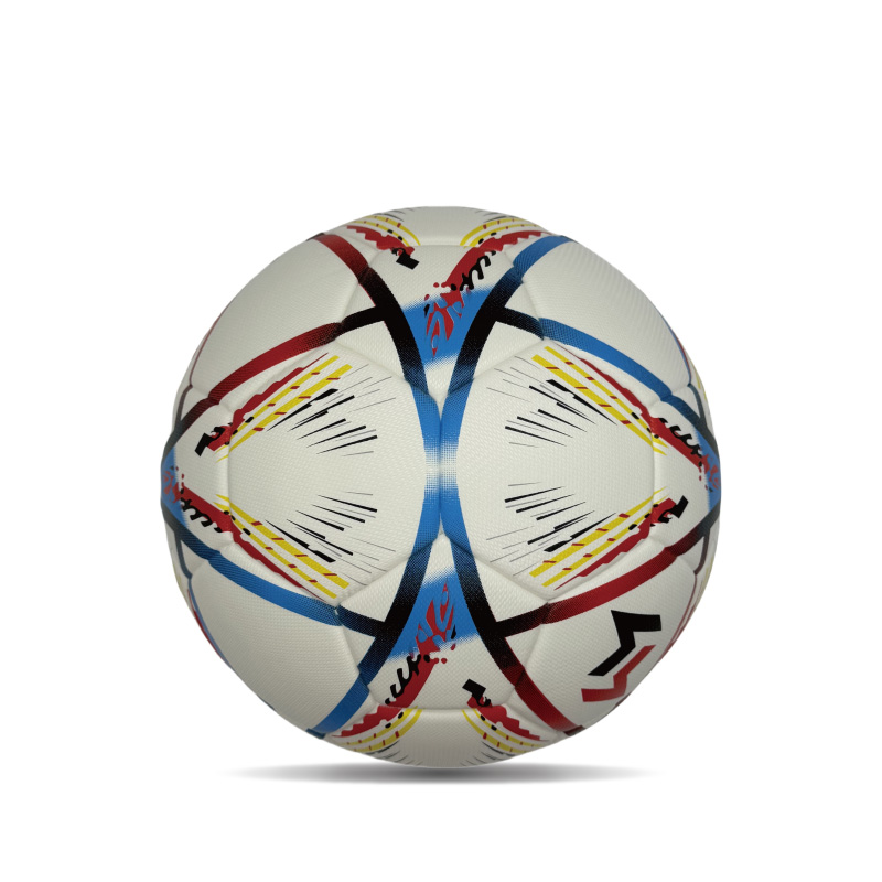 Diamond Pu Leather Professional Soccer Ball Officiell storlek 5 Anpassad färgglad unisex Hållbar träningsfotboll
