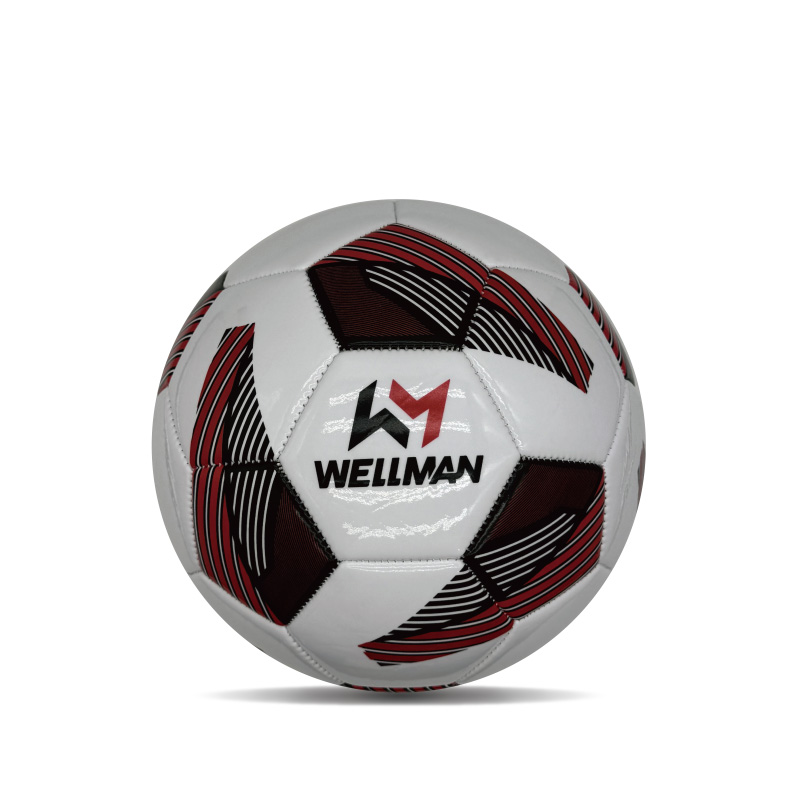 Hållbar PVC Size 4 Youth Soccer Ball Print Logo Training Football Ball för barn och vuxna