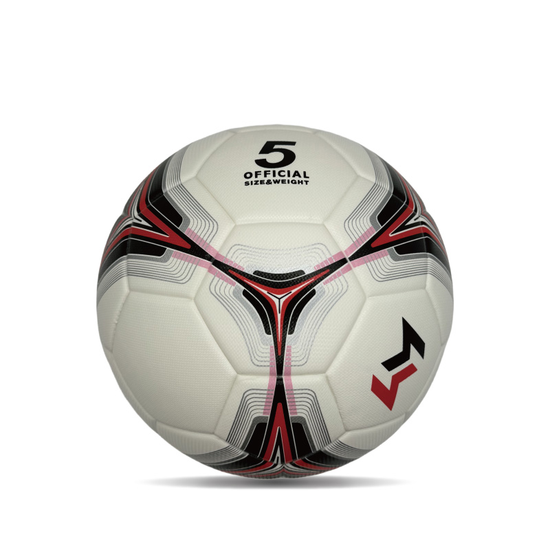 Diamond Pu Leather Professional Soccer Ball Officiell storlek 5 Anpassad färgglad unisex Hållbar träningsfotboll