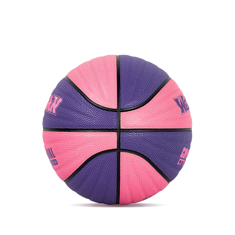 Hållbar vågdesign Great Grip Moisture-Absorbing Pu Leather Basketball Ball inomhus/utomhusanvändning