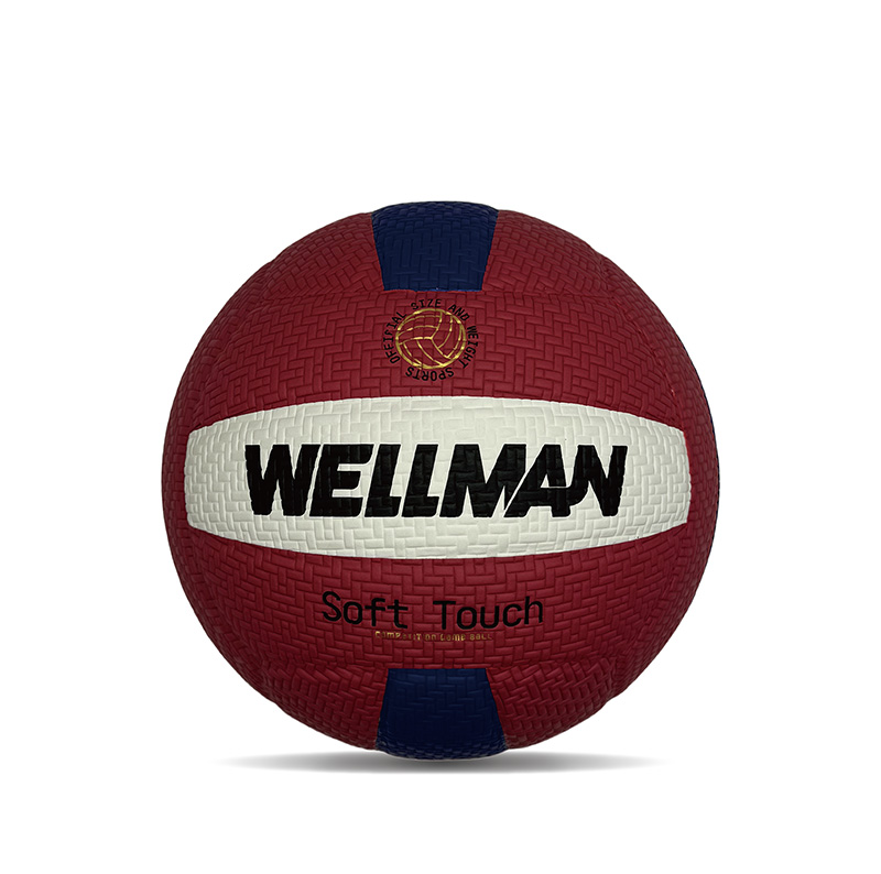 Vävt mönster fuktbsorberande sport original pu läder volleybollboll